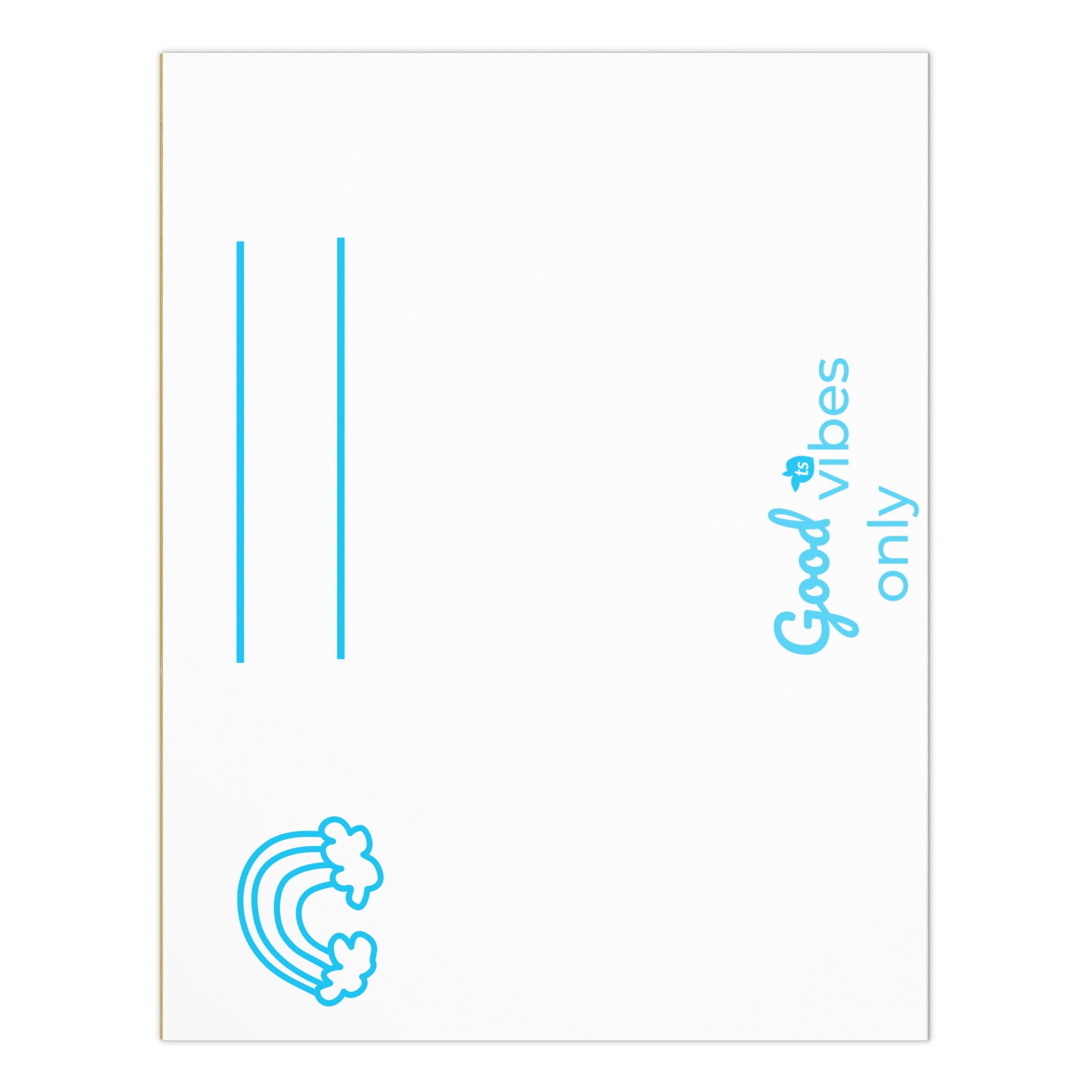 tsgabrielle® • Good Vibes Only • Notepad • White • 3 Sizes