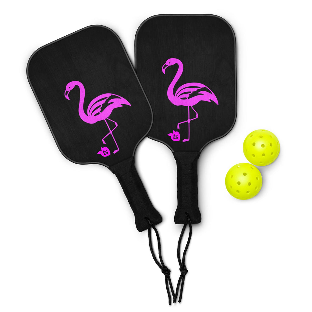 tsgabrielle® • Flamant Rose • Pickleball-paddelset