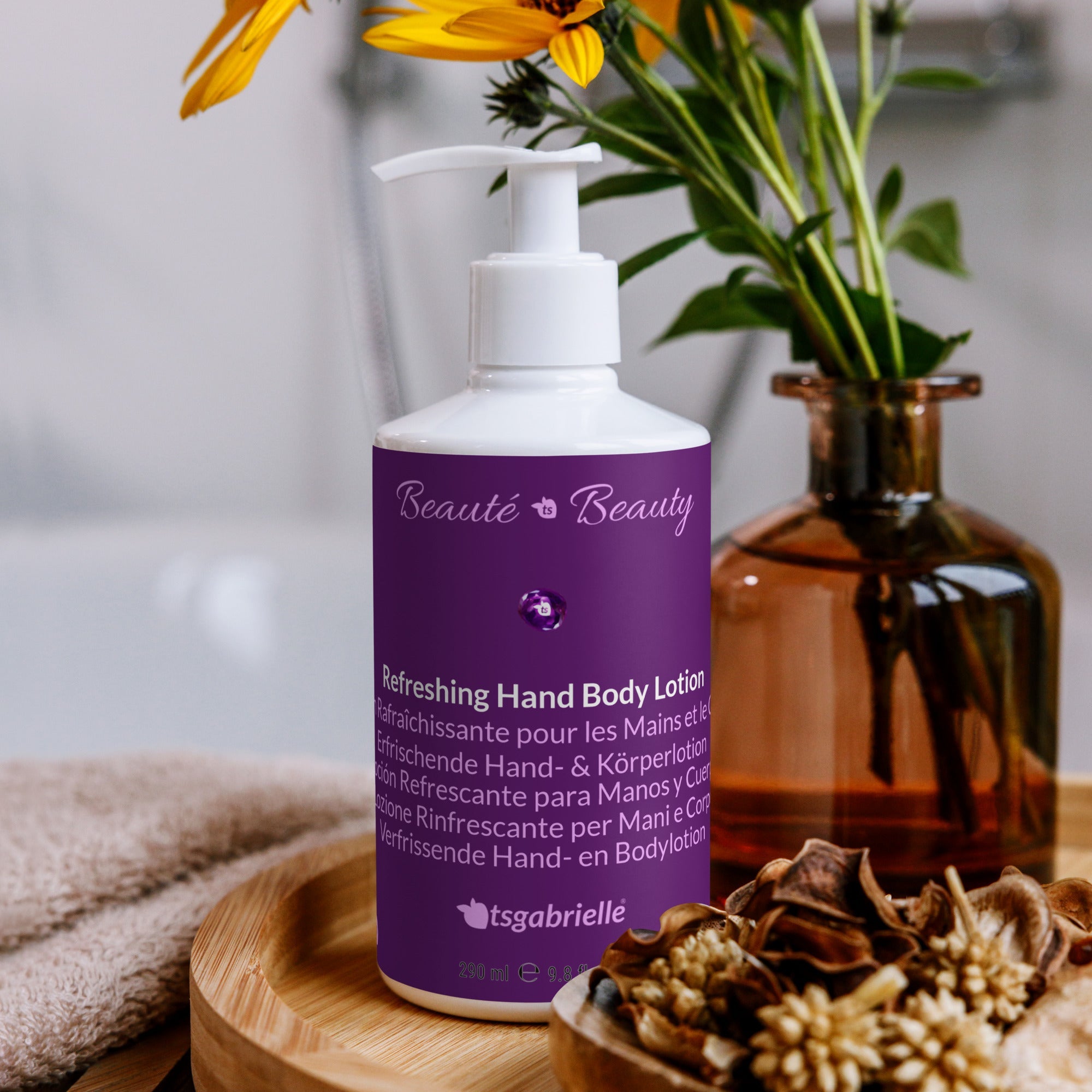 tsgabrielle • Beauté • Skönhet • Uppfriskande hand- och kroppslotion • 290 ml