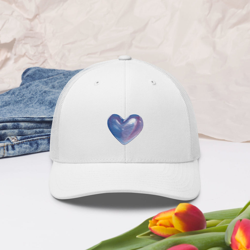 tsgabrielle® • TransLove • Trucker Cap • White