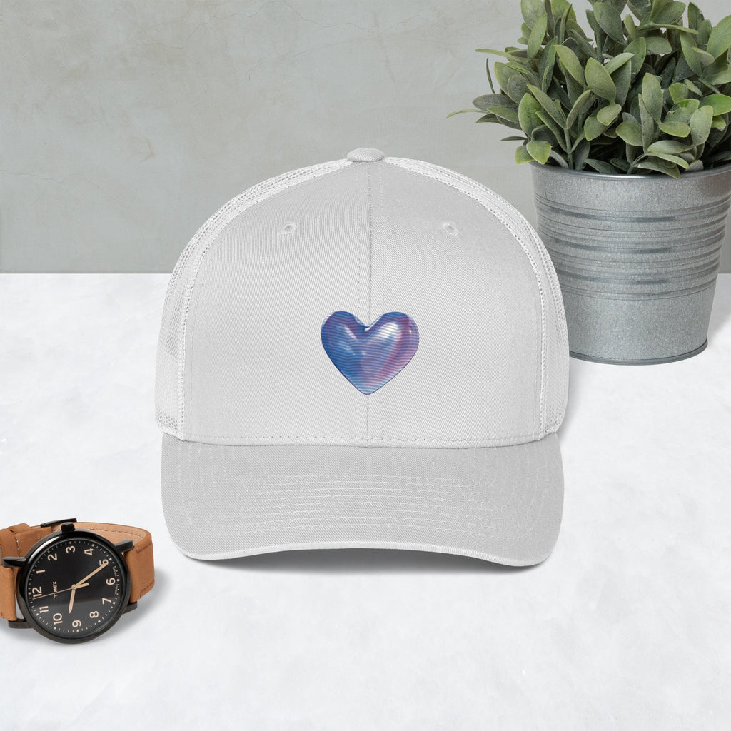 tsgabrielle® • TransLove • Trucker Cap • White