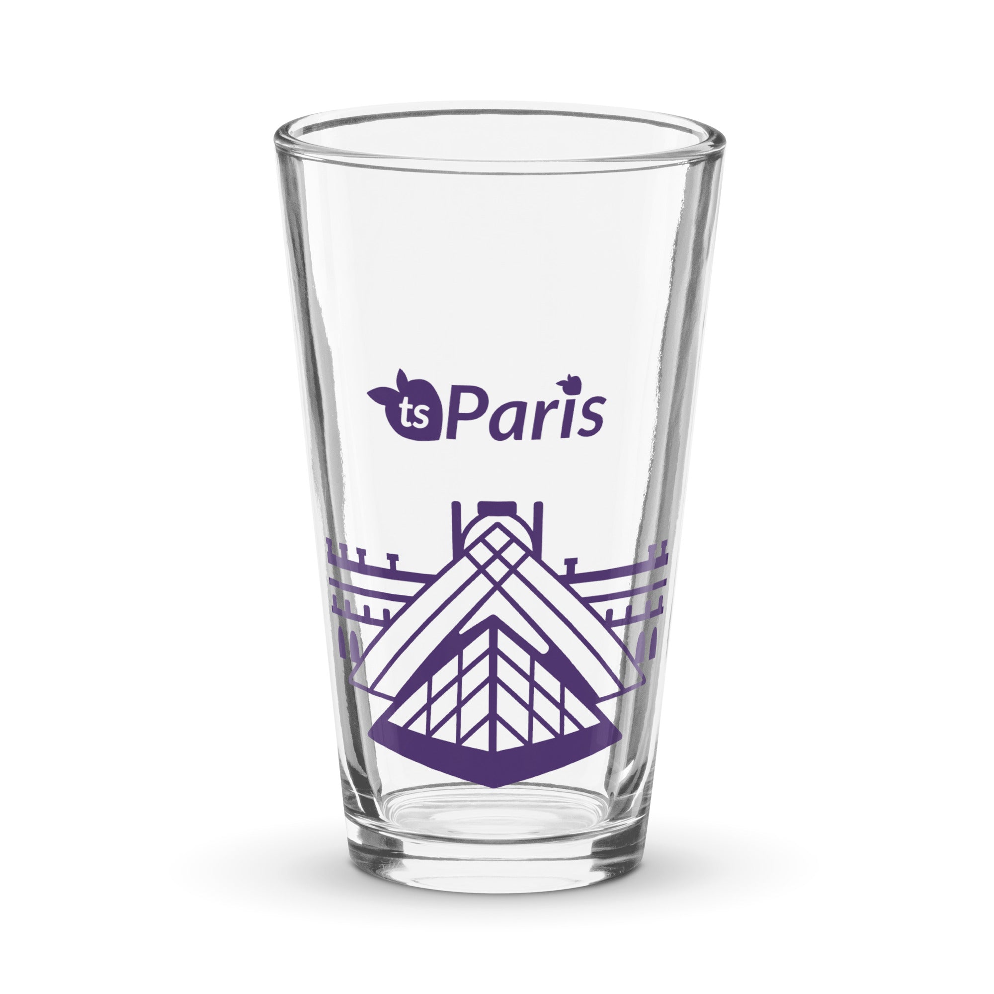 tsgabrielle® • Paris - Louvrens pyramid • Shakerglas • 473 ml