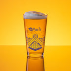 tsgabrielle® • Paris - Louvrens pyramid • Shakerglas • 473 ml