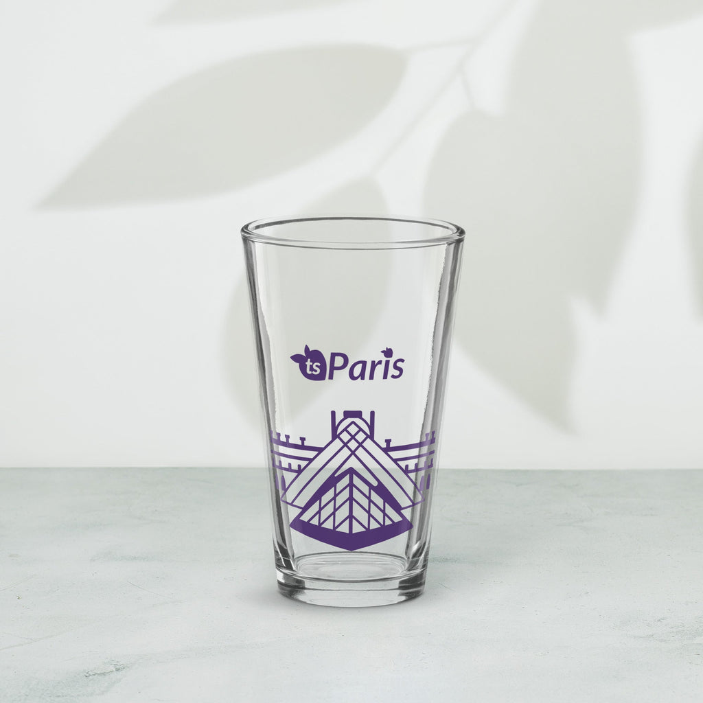 tsgabrielle® • Paris - Louvrens pyramid • Shakerglas • 473 ml