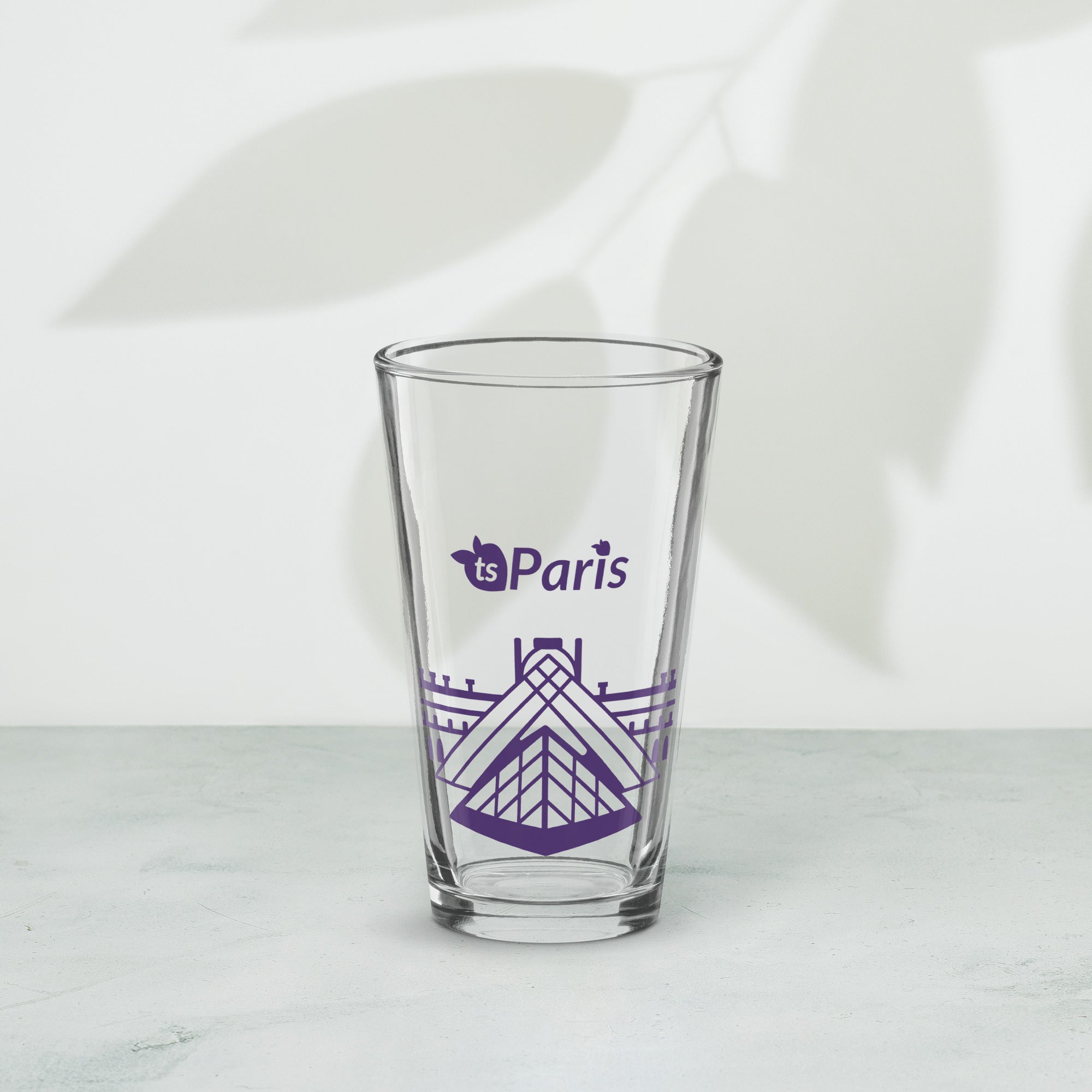 tsgabrielle® • Paris - Louvrens pyramid • Shakerglas • 473 ml
