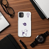 tsgabrielle® • Paris - Le Chien • Snap Case Compatible with iPhone® • White • Latest Models •