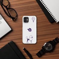 tsgabrielle® • Paris - Le Chien • Snap Case Compatible with iPhone® • White • Latest Models •