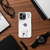 tsgabrielle® • Paris - Le Chien • Snap Case Compatible with iPhone® • White • Latest Models •