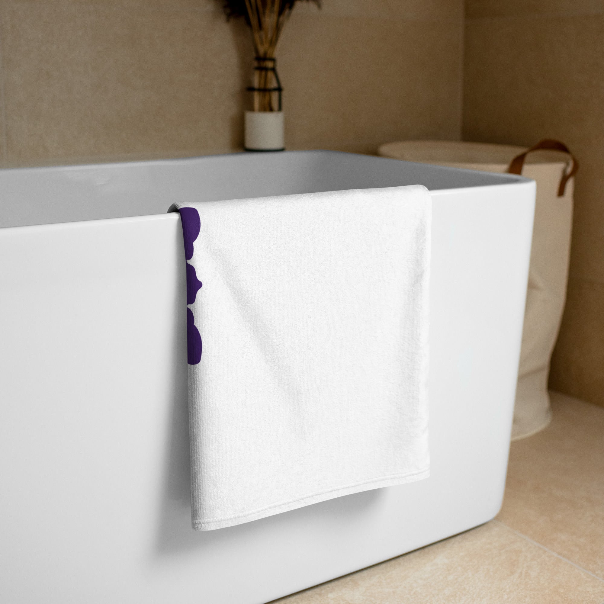 tsgabrielle® • Paris - Le Métro • Bath Towel • 30″ × 60″ •