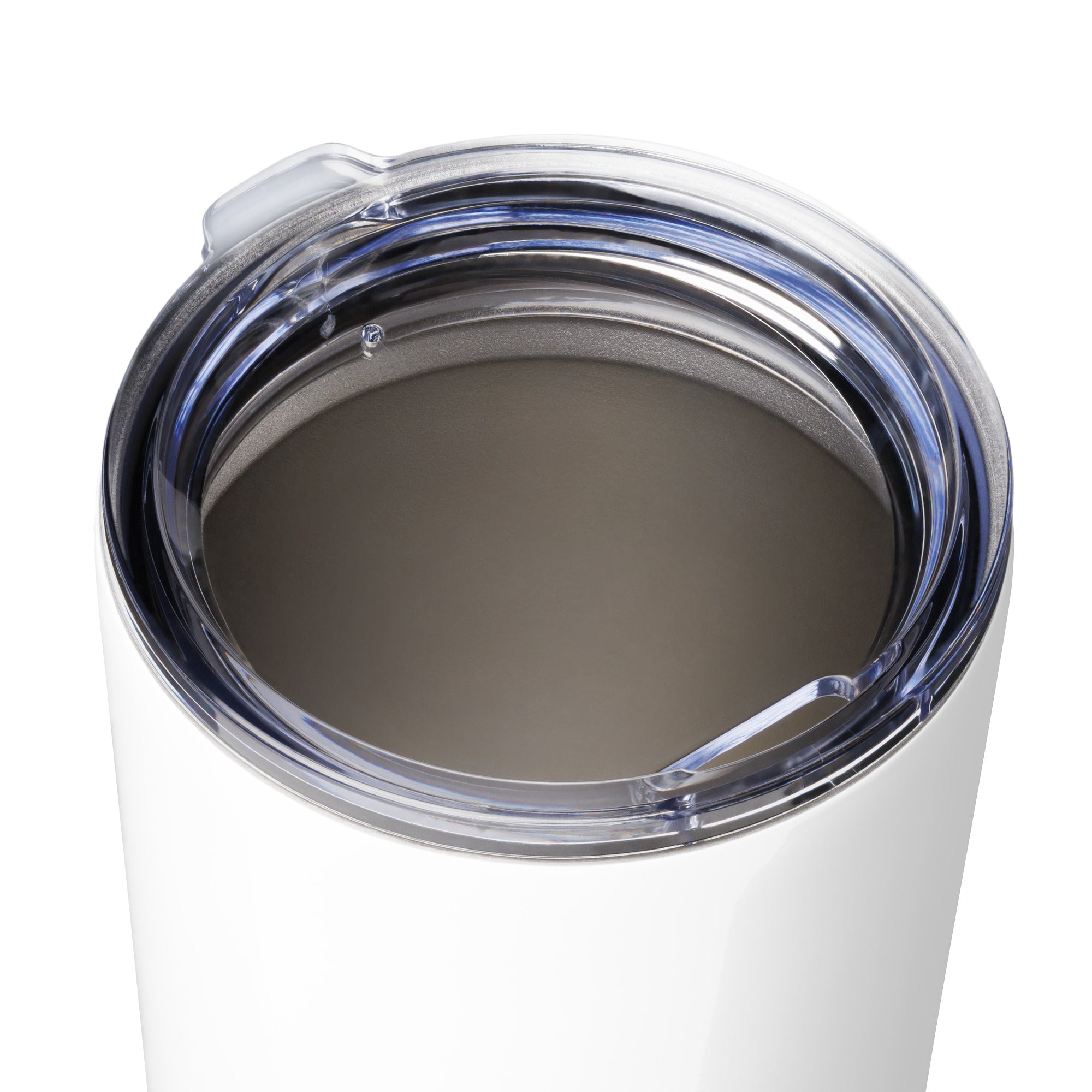 tsgabrielle® • Avsmalnande mugg • Vit • Rostfritt stål • 600 ml