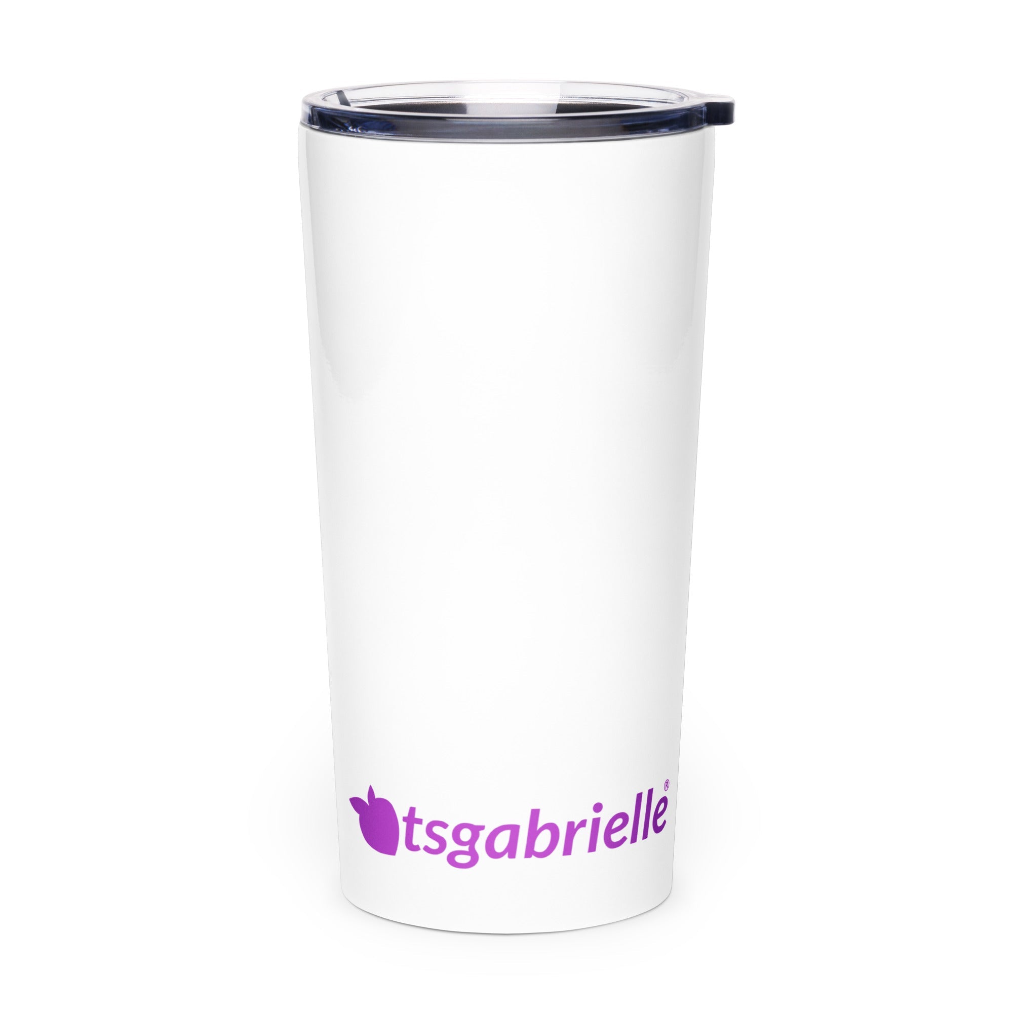 tsgabrielle® • Avsmalnande mugg • Vit • Rostfritt stål • 600 ml