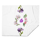 tsgabrielle® • TransFLOWer • Throw Blanket • White • 3 Sizes