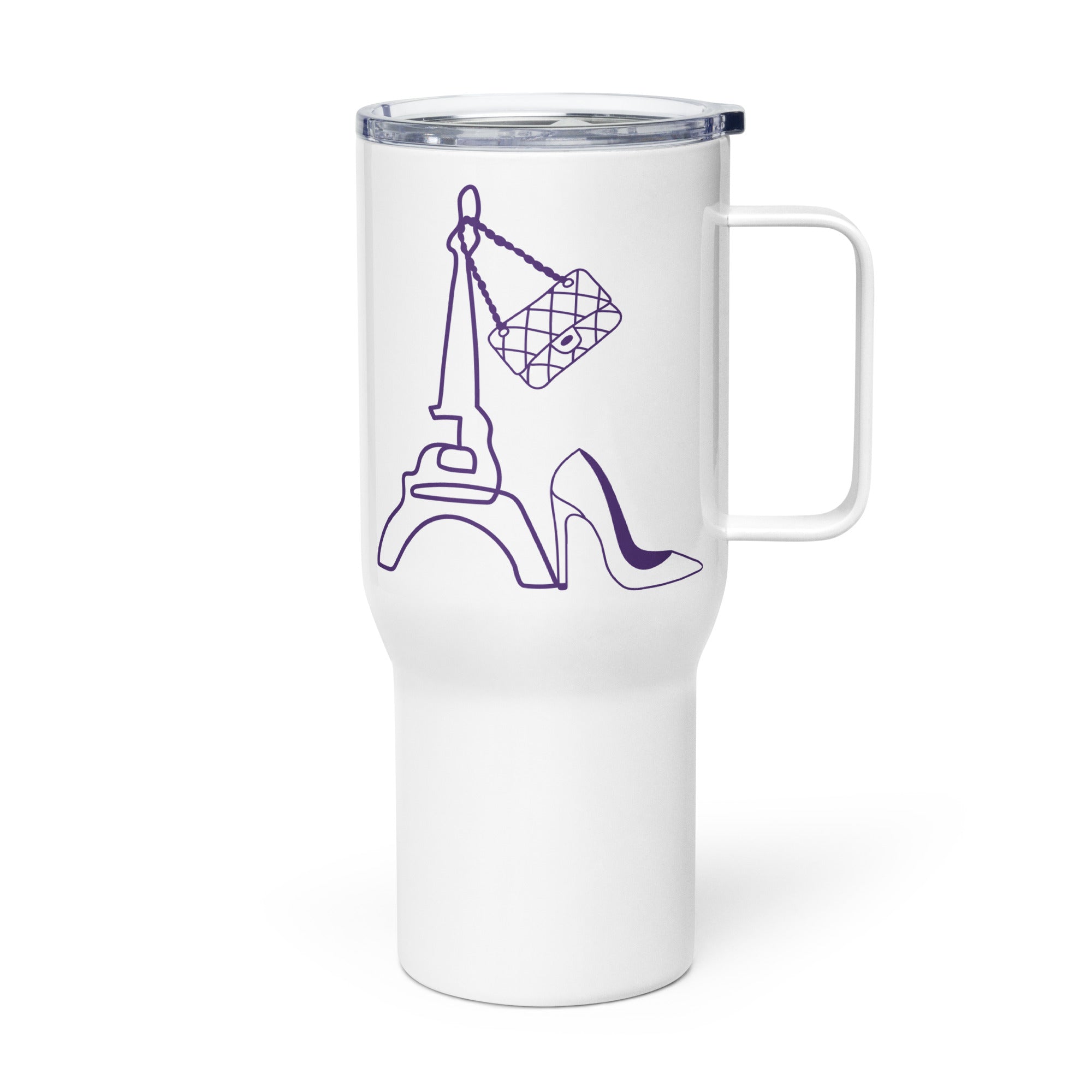 tsgabrielle • Paris - Eiffeltornet • Mugg med handtag • 2 storlekar - 739 ml och 1183 ml