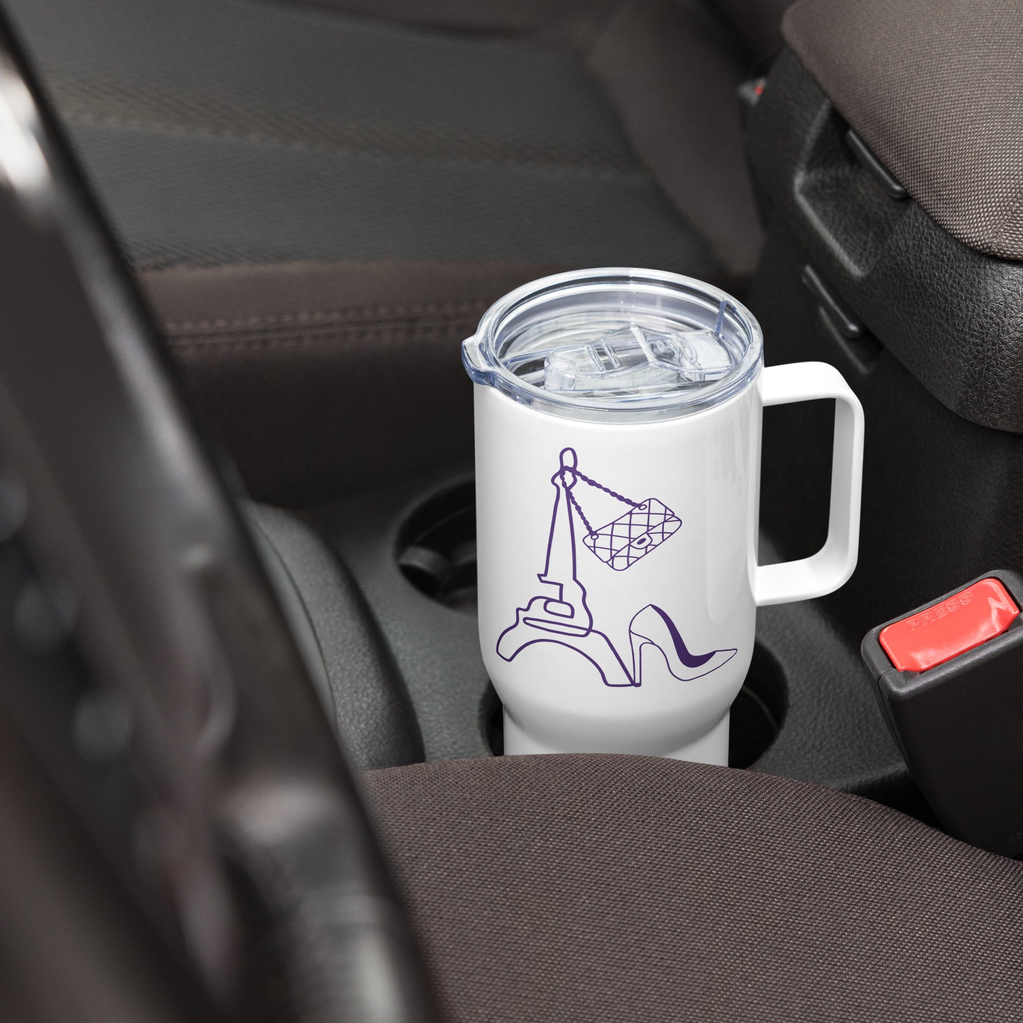 tsgabrielle • Paris - Eiffeltornet • Mugg med handtag • 2 storlekar - 739 ml och 1183 ml