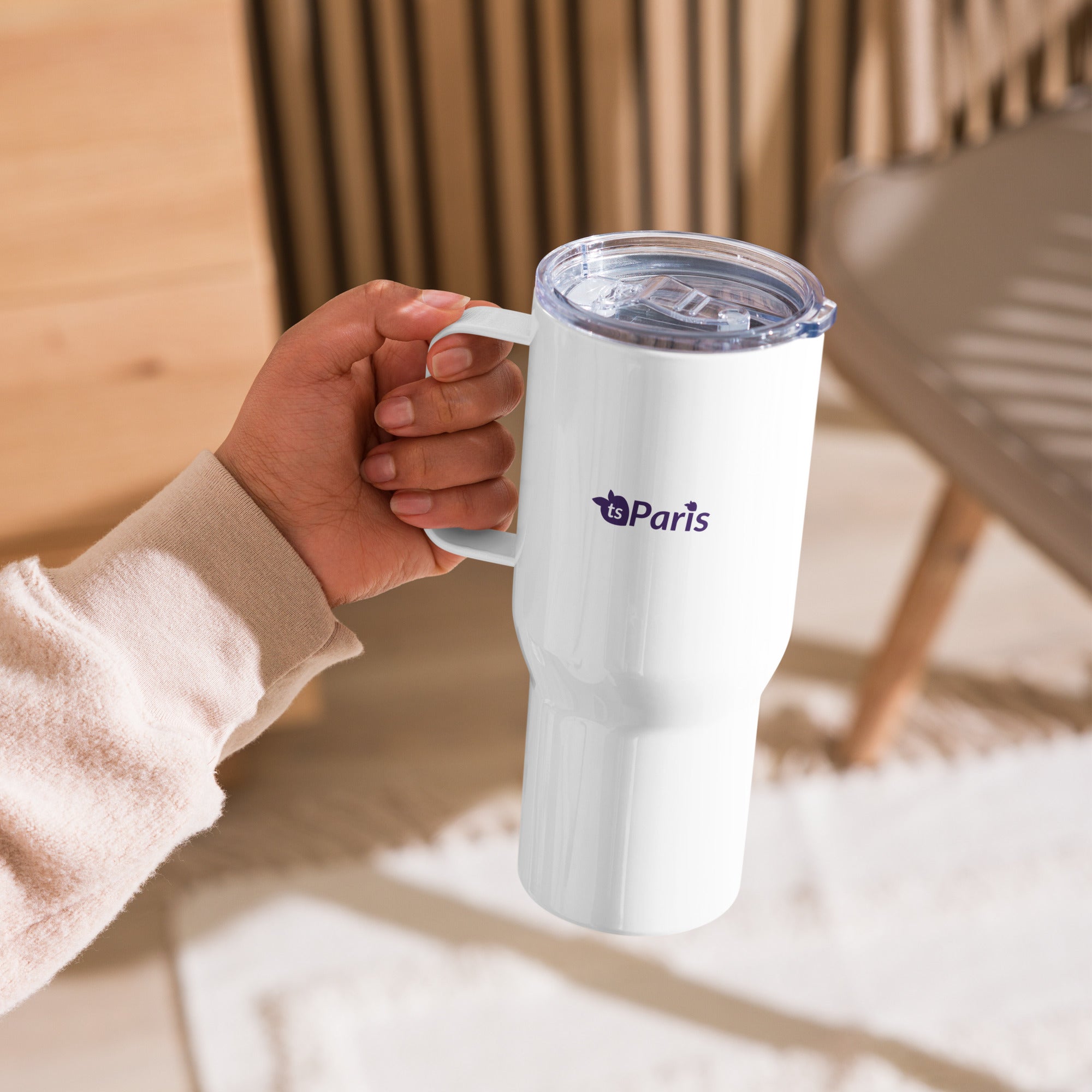 tsgabrielle • Paris - Eiffeltornet • Mugg med handtag • 2 storlekar - 739 ml och 1183 ml