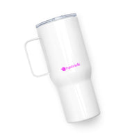 tsgabrielle® • Flamant 🦩 Rose • Travel Mug with a Handle • 2 Sizes •