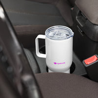 tsgabrielle® • Flamant 🦩 Rose • Travel Mug with a Handle • 2 Sizes •