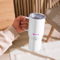 tsgabrielle® • Flamant 🦩 Rose • Travel Mug with a Handle • 2 Sizes •