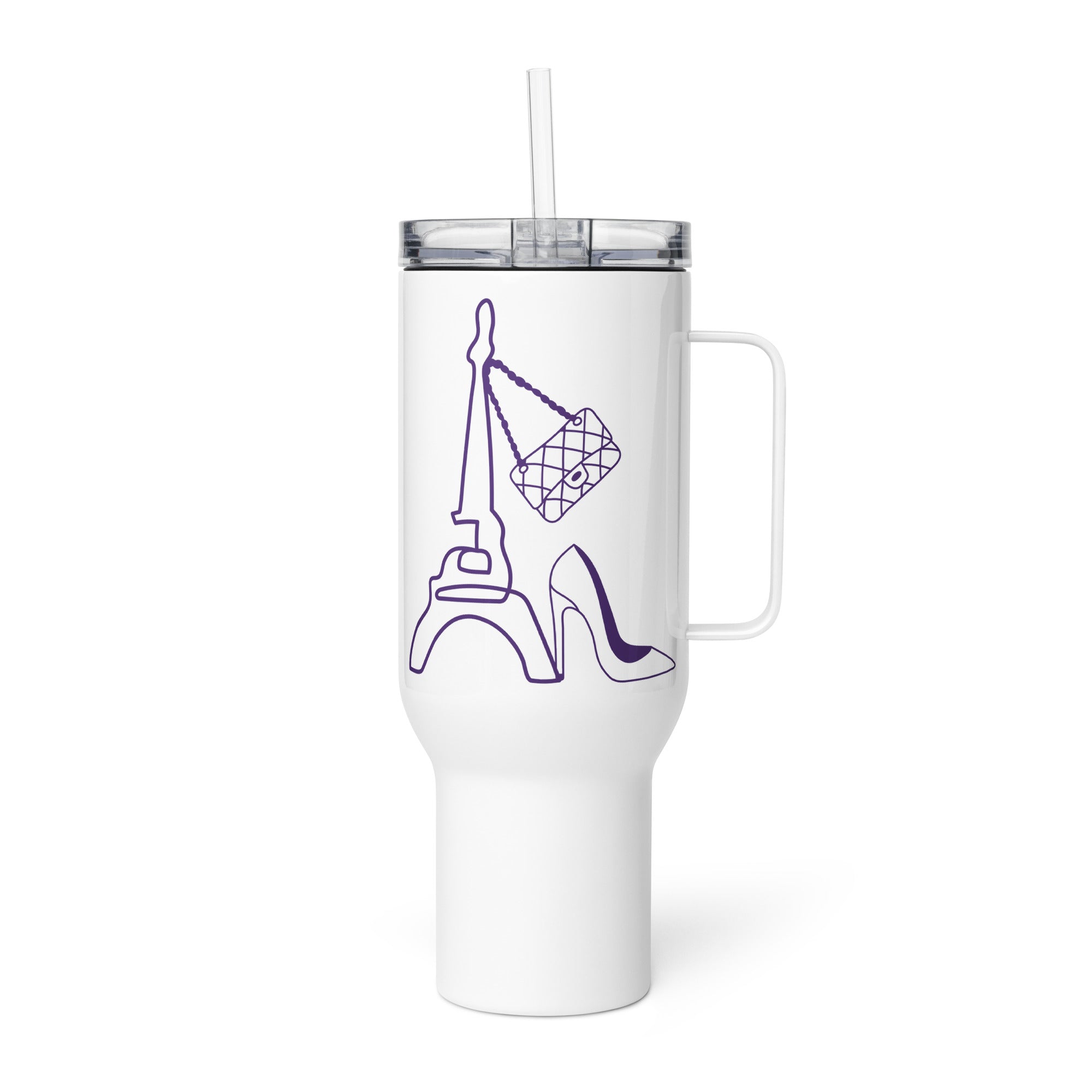 tsgabrielle • Paris - Eiffeltornet • Mugg med handtag • 2 storlekar - 739 ml och 1183 ml
