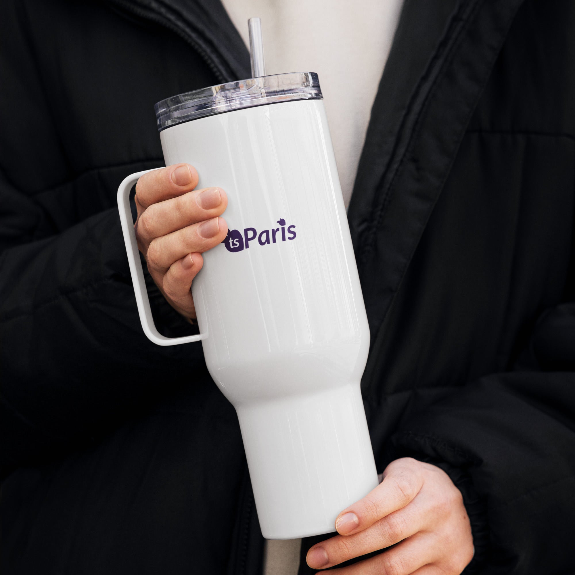 tsgabrielle • Paris - Eiffeltornet • Mugg med handtag • 2 storlekar - 739 ml och 1183 ml