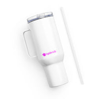 tsgabrielle® • Flamant 🦩 Rose • Travel Mug with a Handle • 2 Sizes •