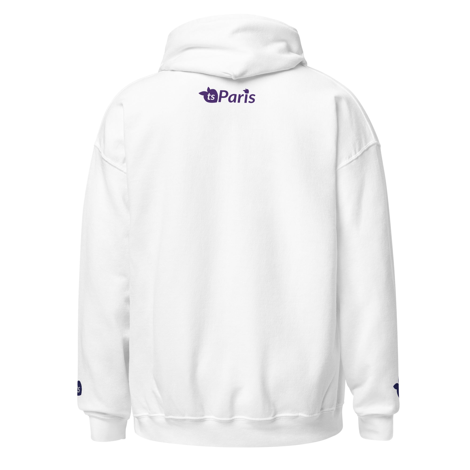 tsgabrielle® • For Him 👔 • Paris - Arc de Triomphe • Hoodie • White •