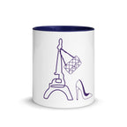 tsgabrielle • Paris • Mugg med färg inuti • Keramik • 325 ml