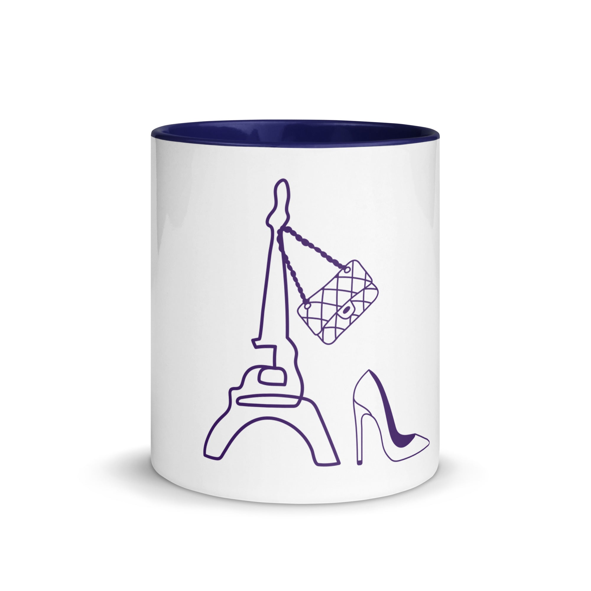tsgabrielle • Paris • Mugg med färg inuti • Keramik • 325 ml