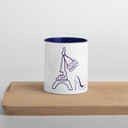 tsgabrielle • Paris • Mugg med färg inuti • Keramik • 325 ml