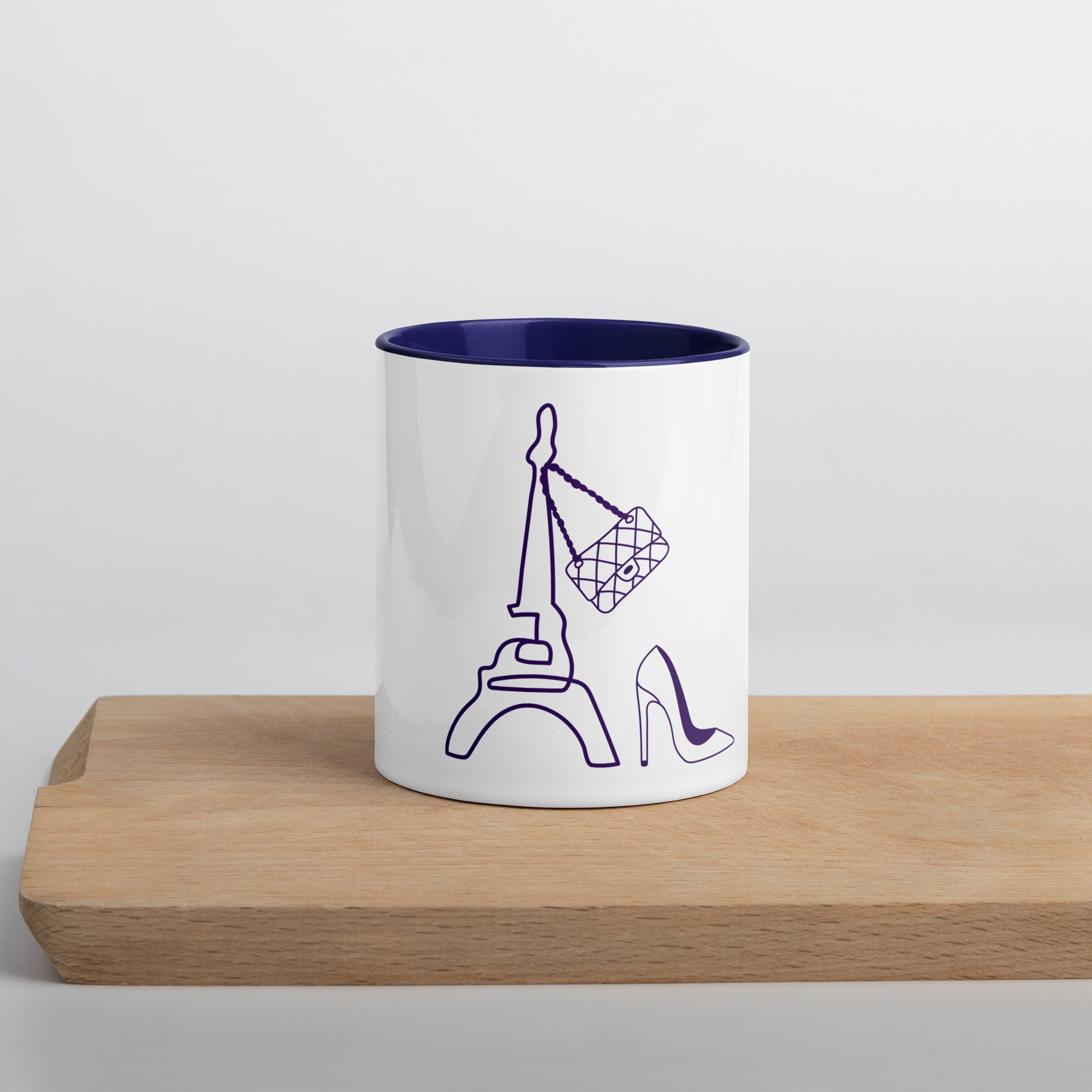 tsgabrielle • Paris • Mugg med färg inuti • Keramik • 325 ml