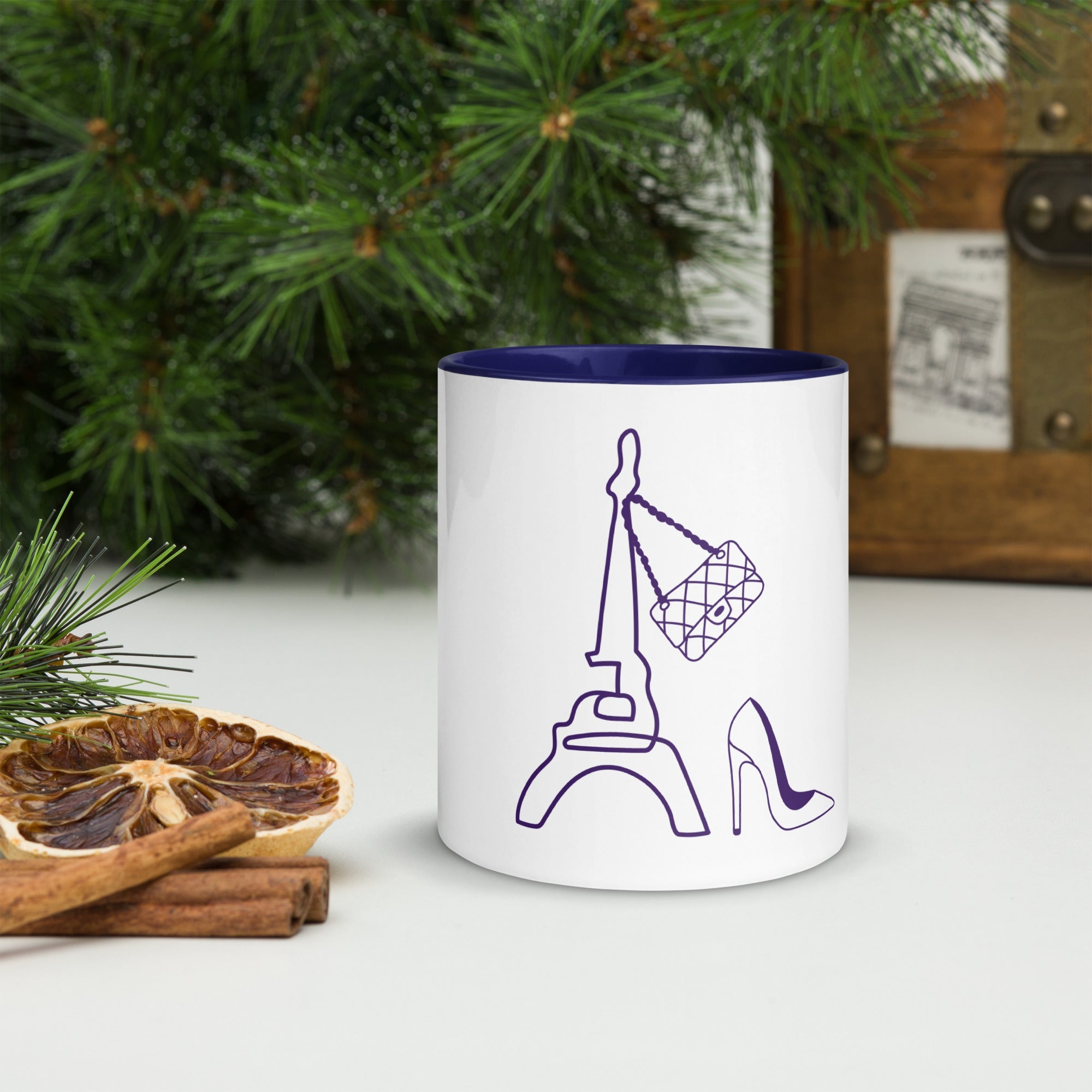 tsgabrielle • Paris • Mugg med färg inuti • Keramik • 325 ml