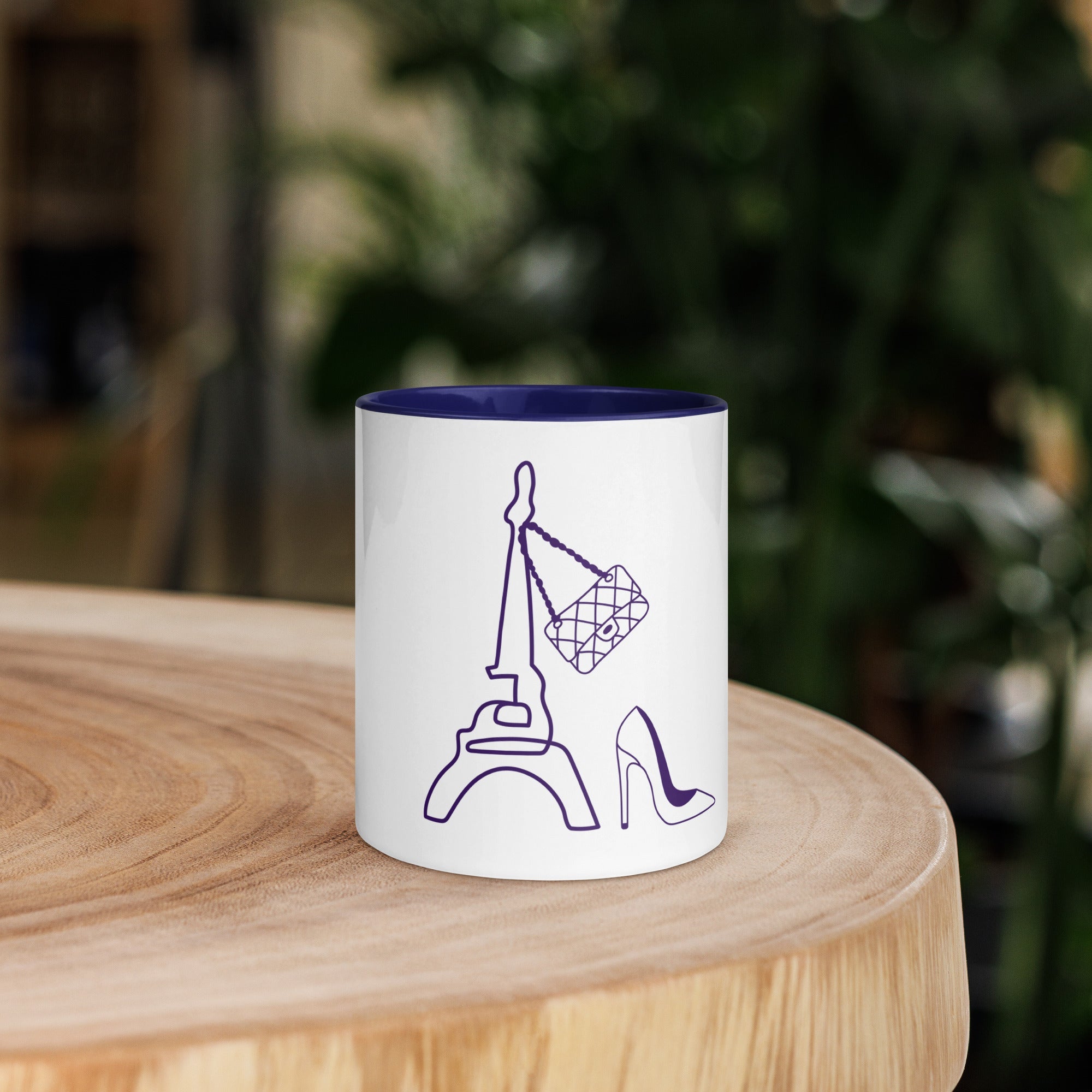 tsgabrielle • Paris • Mugg med färg inuti • Keramik • 325 ml