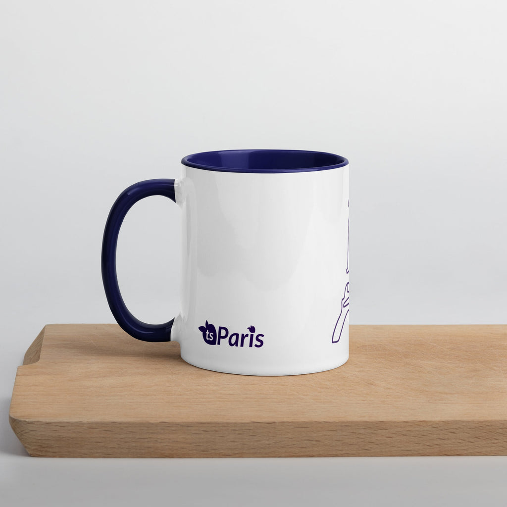 tsgabrielle • Paris • Mugg med färg inuti • Keramik • 325 ml