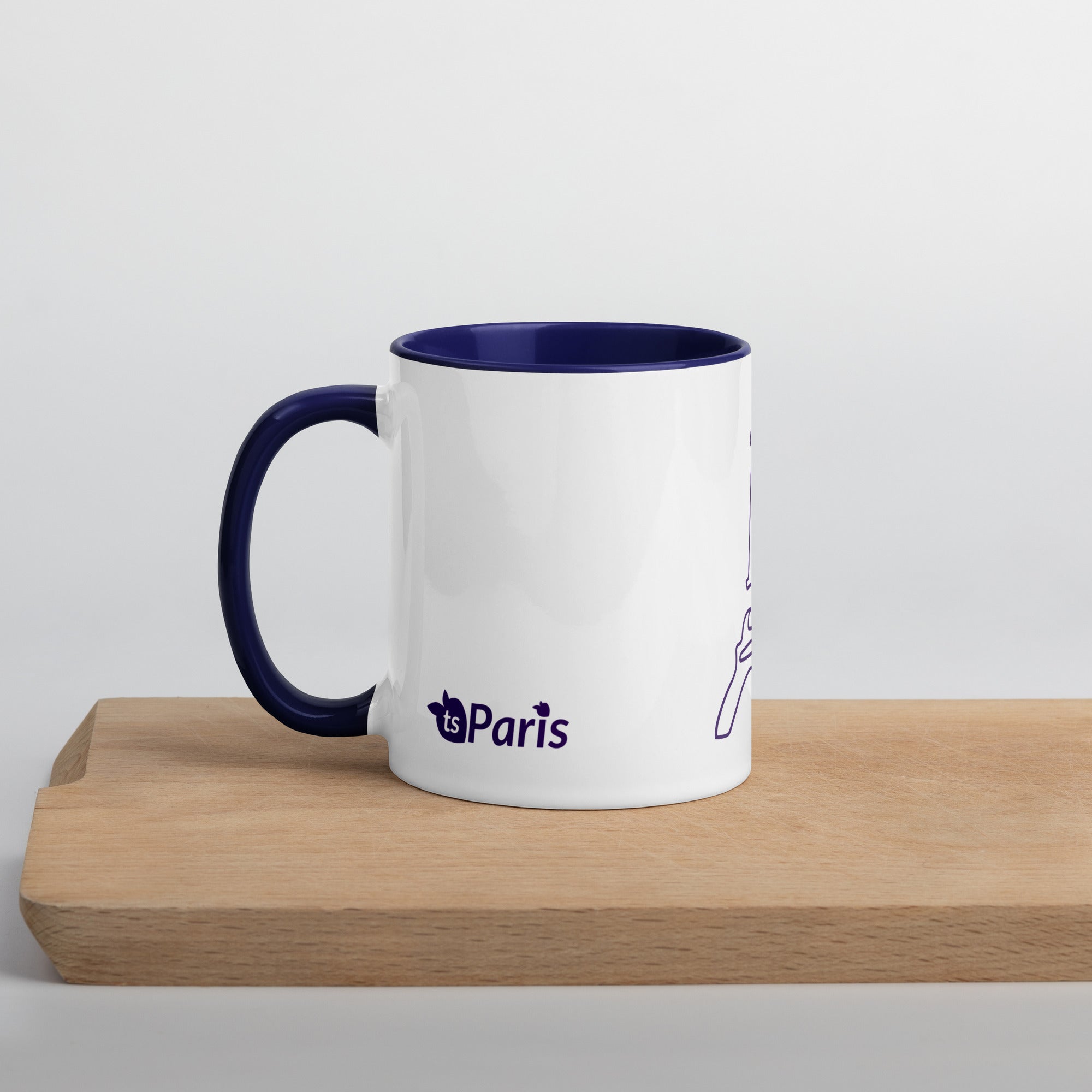 tsgabrielle • Paris • Mugg med färg inuti • Keramik • 325 ml