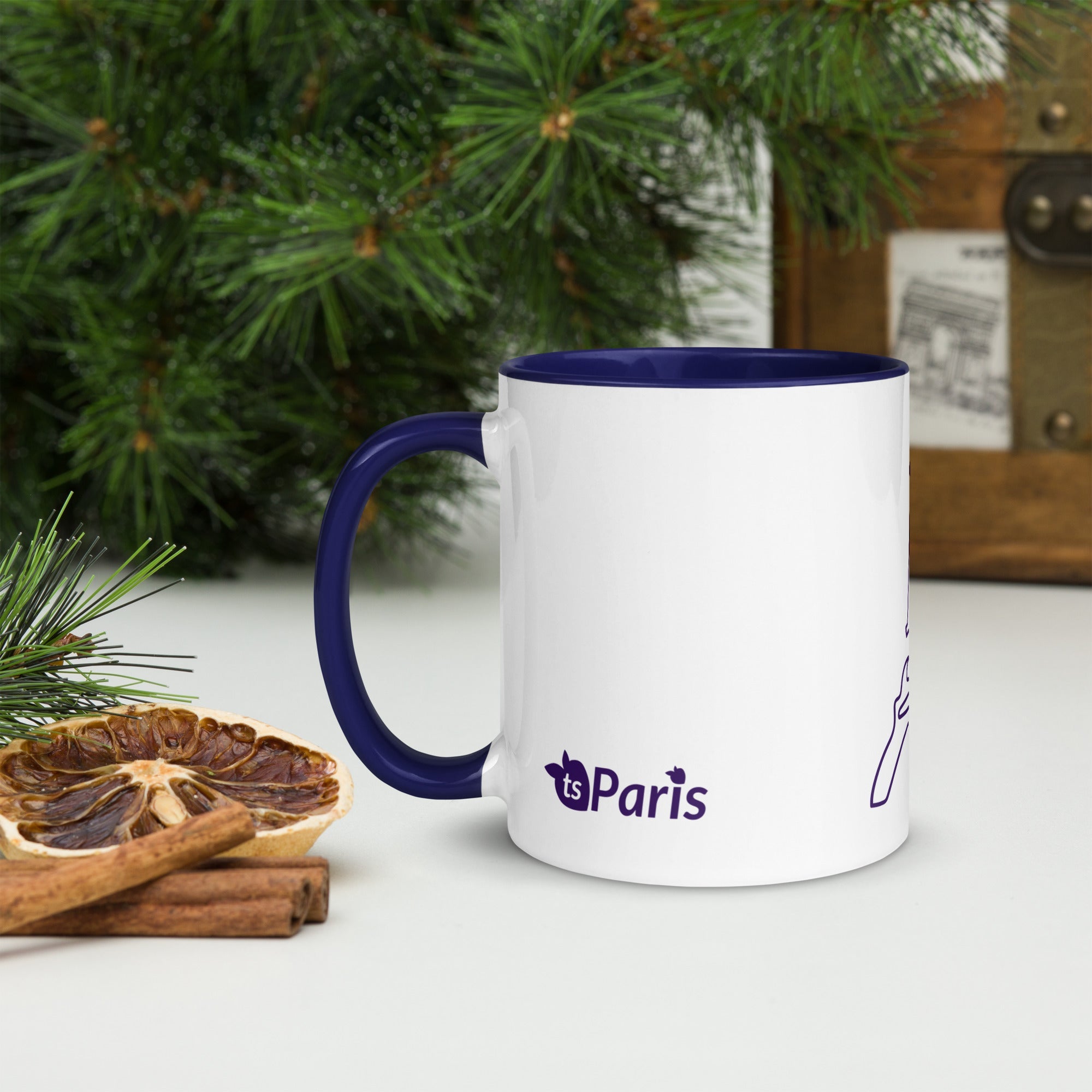tsgabrielle • Paris • Mugg med färg inuti • Keramik • 325 ml