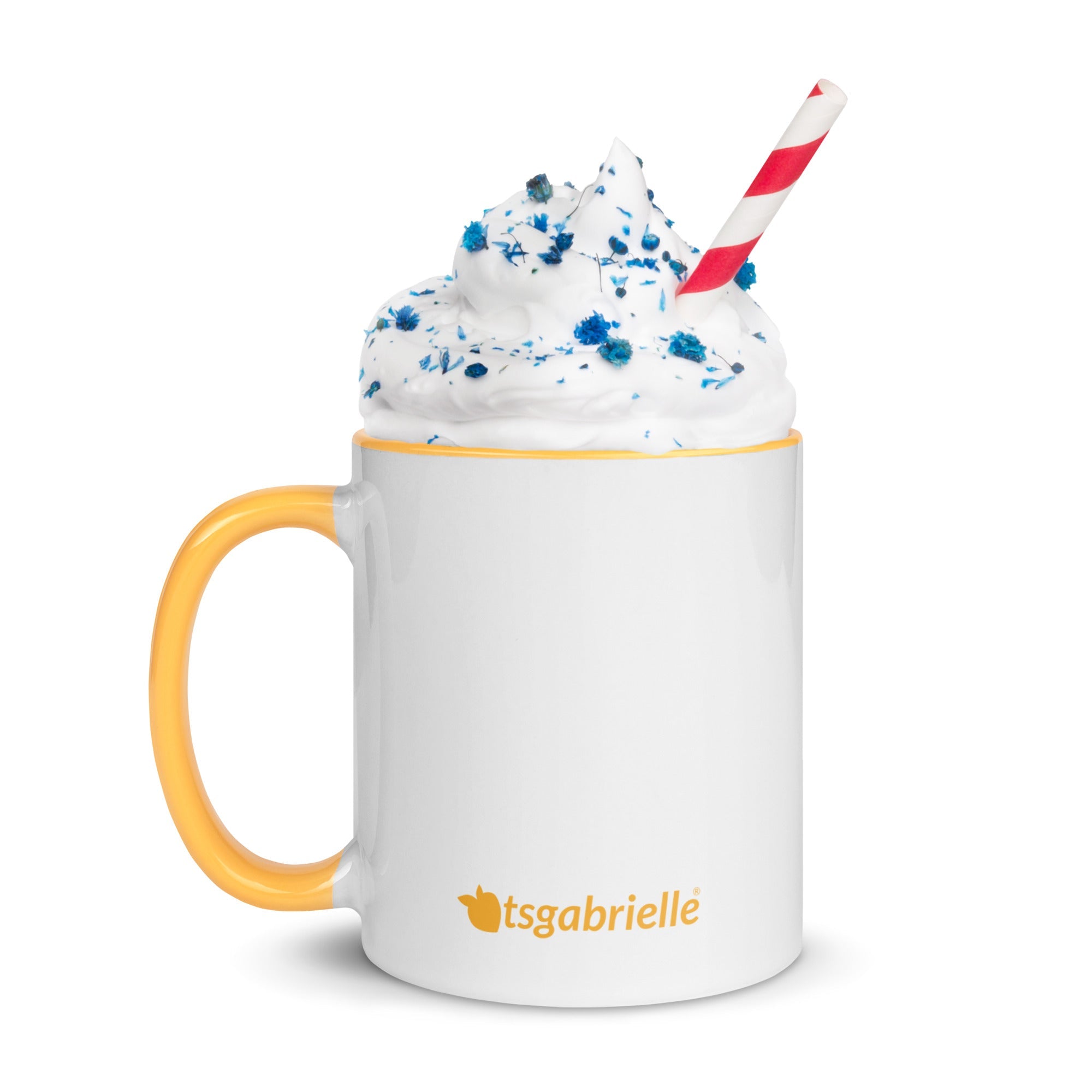 tsgabrielle • Mugg med gul insida • 325 ml