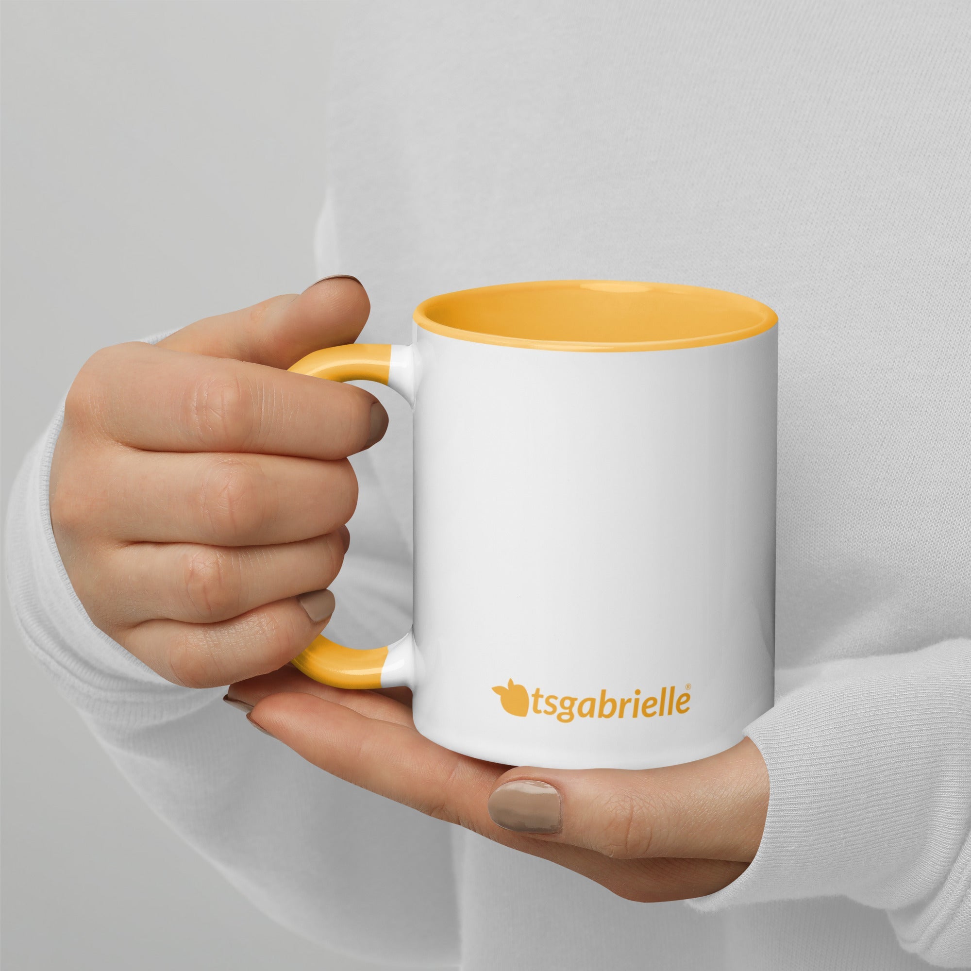 tsgabrielle • Mugg med gul insida • 325 ml