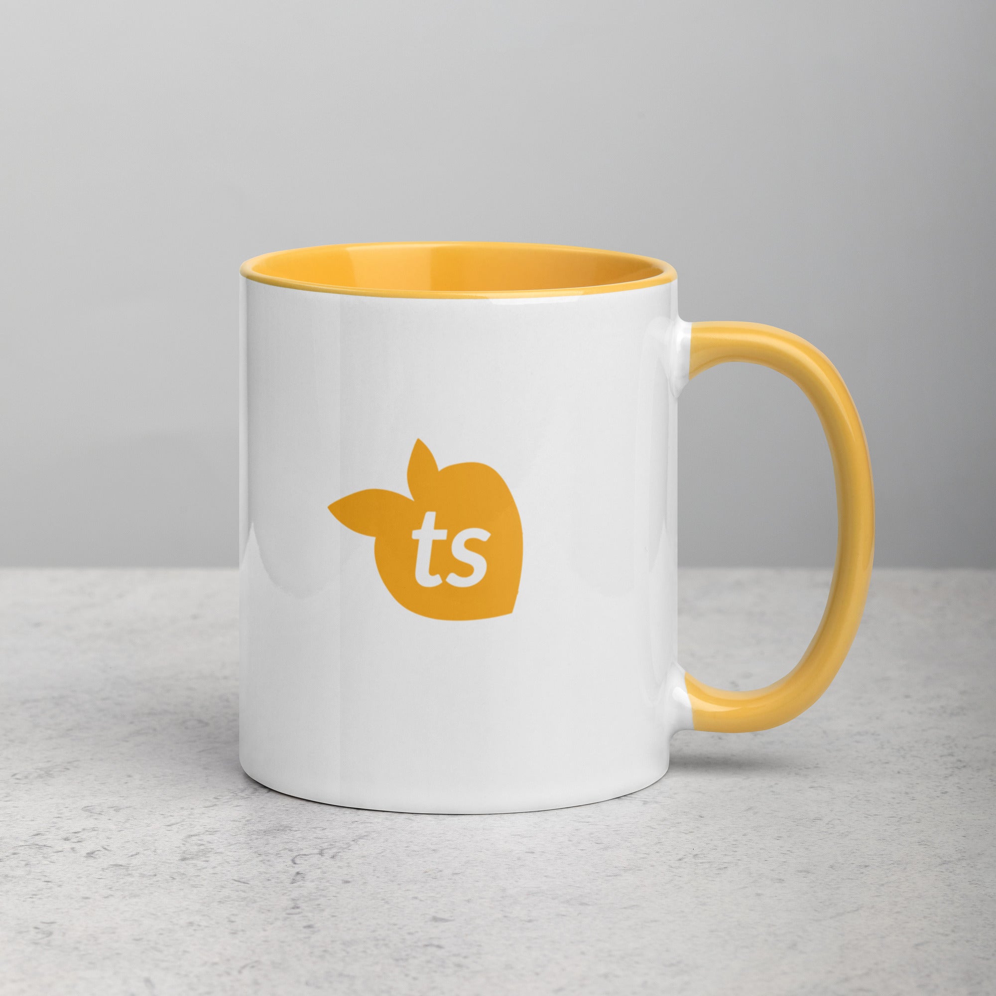 tsgabrielle • Mugg med gul insida • 325 ml
