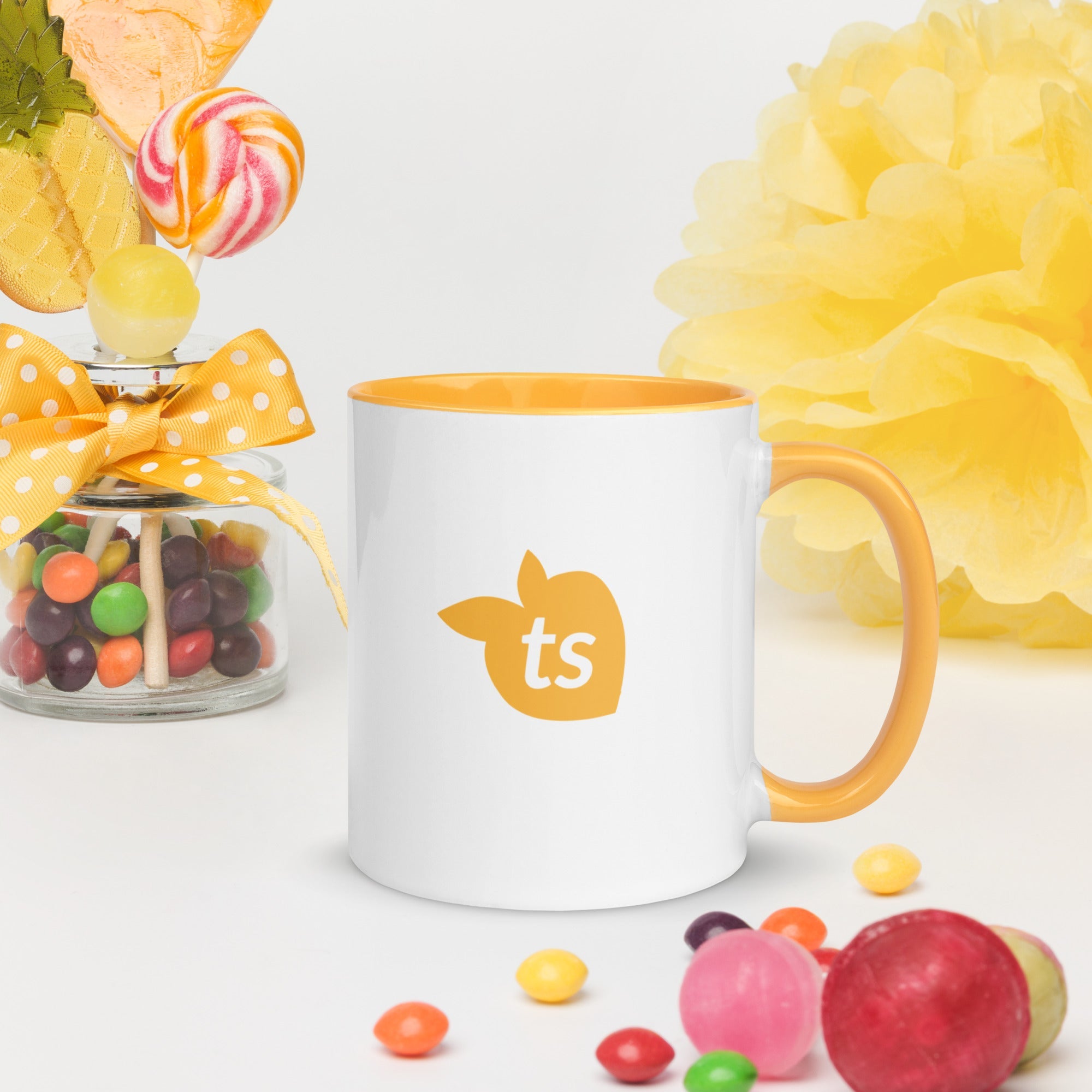 tsgabrielle • Mugg med gul insida • 325 ml