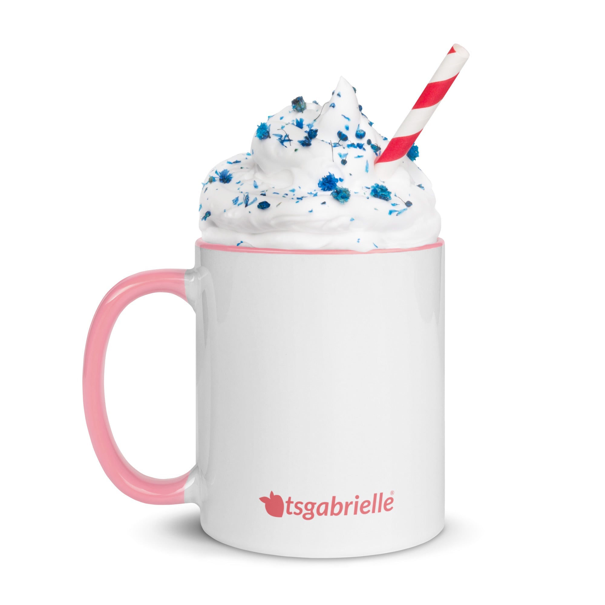 tsgabrielle • Mugg med färg inuti • Enhörning - Seraphina • Keramik • 325 ml
