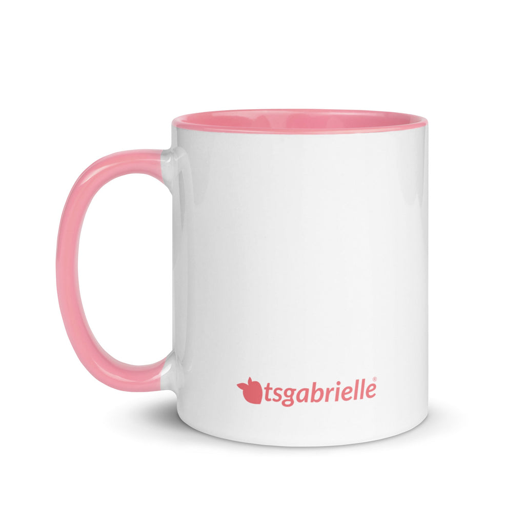 tsgabrielle • Mugg med färg inuti • Enhörning - Seraphina • Keramik • 325 ml