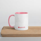 tsgabrielle • Mugg med färg inuti • Enhörning - Seraphina • Keramik • 325 ml