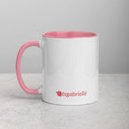 tsgabrielle • Mugg med färg inuti • Enhörning - Seraphina • Keramik • 325 ml