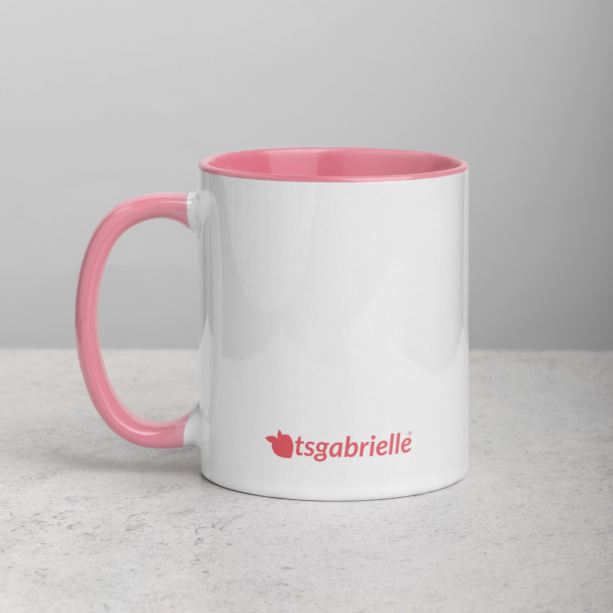 tsgabrielle • Mugg med färg inuti • Enhörning - Seraphina • Keramik • 325 ml