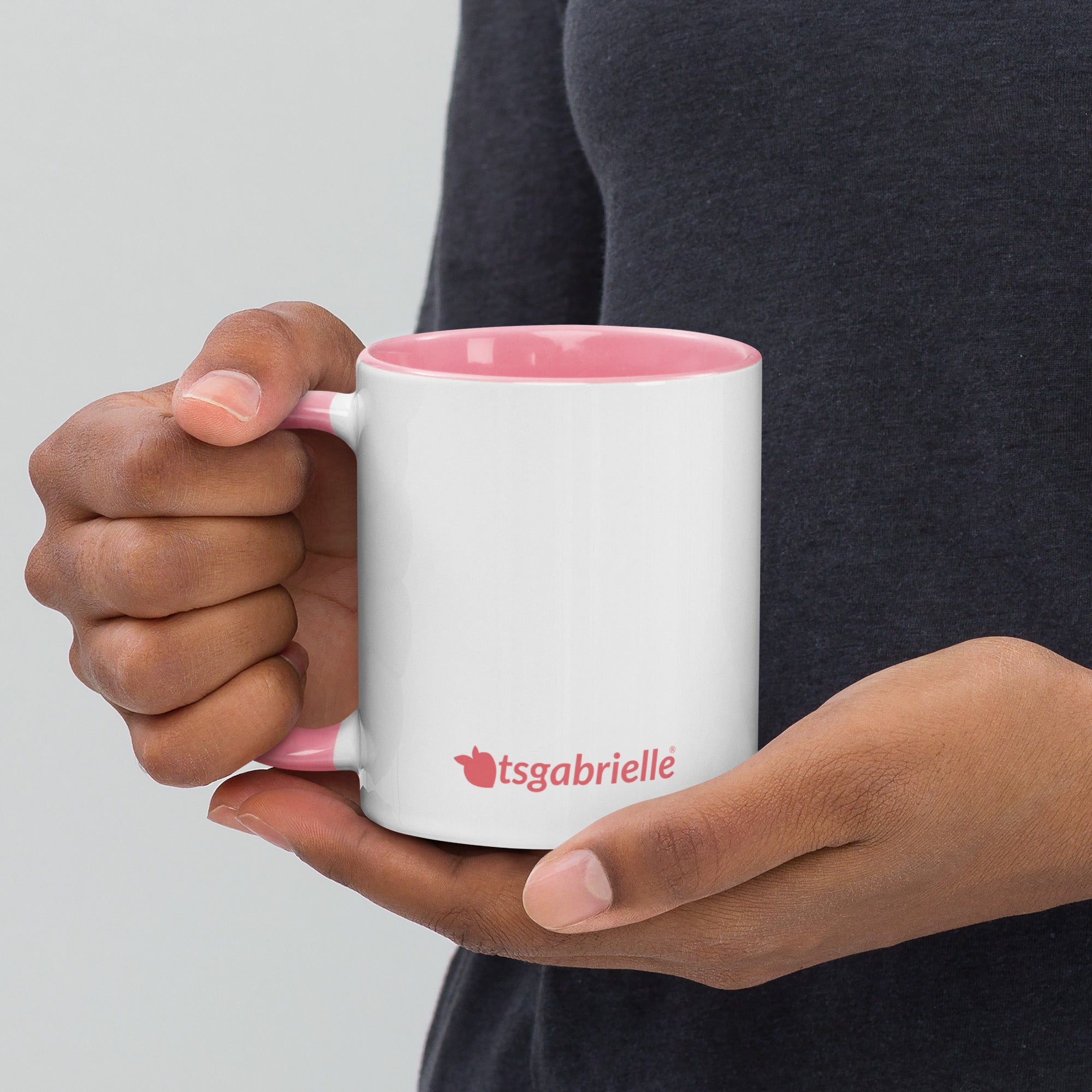 tsgabrielle • Mugg med färg inuti • Enhörning - Seraphina • Keramik • 325 ml