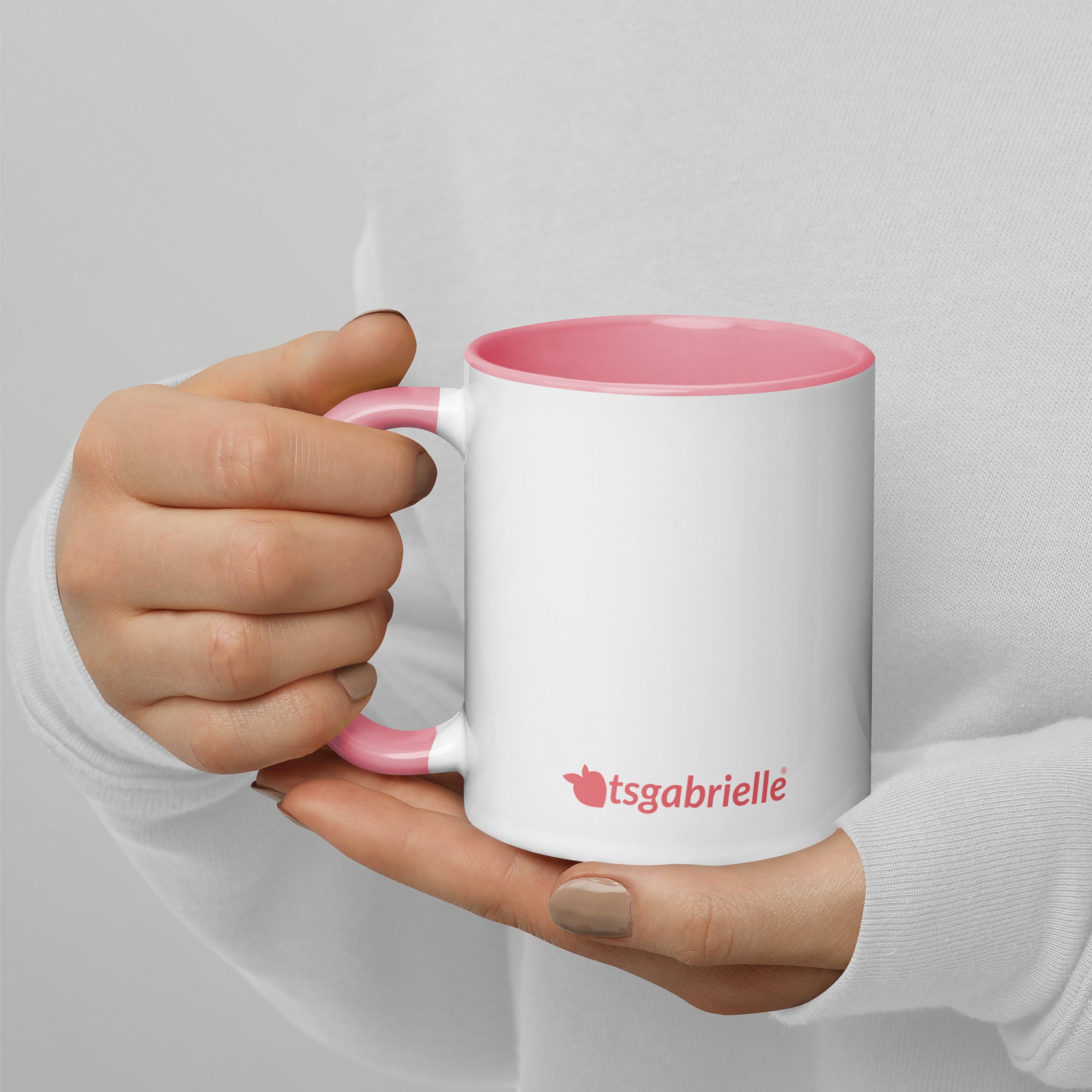 tsgabrielle • Mugg med färg inuti • Enhörning - Seraphina • Keramik • 325 ml