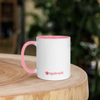 tsgabrielle • Mugg med färg inuti • Enhörning - Seraphina • Keramik • 325 ml