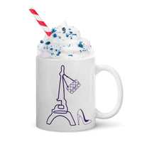 tsgabrielle® • Paris - La Tour Eiffel • Glossy Mug • White • Ceramic • 11 oz •