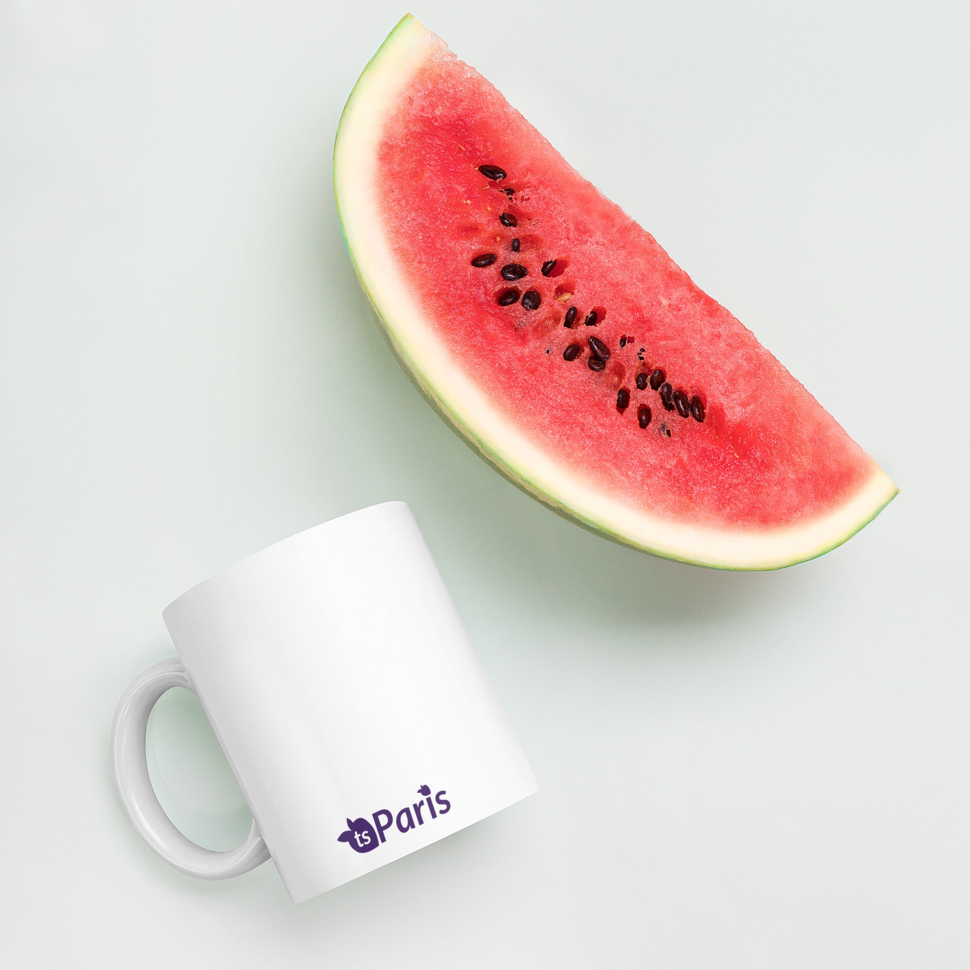 tsgabrielle® • Paris - La Tour Eiffel • Glossy Mug • White • Ceramic • 11 oz •