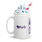 tsgabrielle® • Paris - Notre-Dame-katedralen • Glansig mugg • Vit • Keramik • 3 storlekar